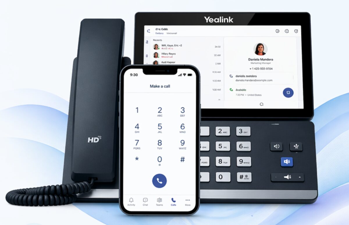 Microsoft Teams Phone with Yealink hardware